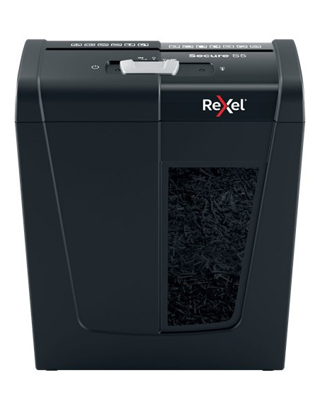 Rexel Niszczarka Secure S5, (P-2), 5 Kartek, 10 L Kosz