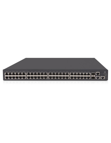 Hpe Officeconnect 1950 48G 2Sfp+ 2Xgt Poe+ Zarządzany L3 Gigabit Ethernet (10/100/1000) Obsługa Poe 1U Szary