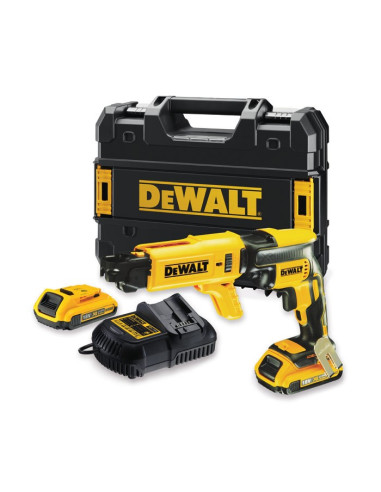 Dewalt Dcf620P2K Wkrętak Zasilany/Zakrętark Udarowy Czarny, Żółty 4400 Rpm