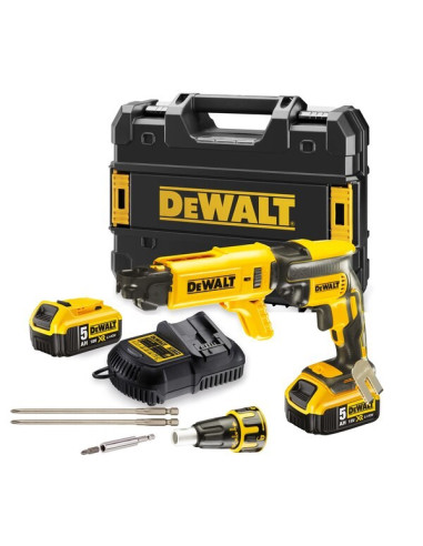 Dewalt Dcf620P2K Wkrętak Zasilany/Zakrętark Udarowy Czarny, Żółty 4400 Rpm