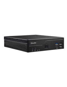 Komputer Barebone Shuttle Dh610 S1700 H610 Black 120W/Gln Hdmi Display-Port Com-Port