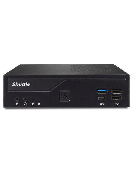 Komputer Barebone Shuttle Dh610 S1700 H610 Black 120W/Gln Hdmi Display-Port Com-Port