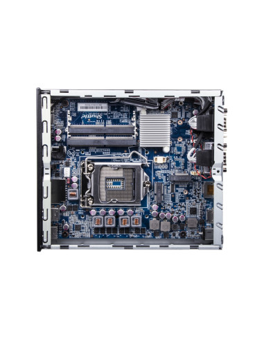 Komputer Barebone Shuttle Dh610 S1700 H610 Black 120W/Gln Hdmi Display-Port Com-Port