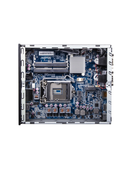 Komputer Barebone Shuttle Dh610 S1700 H610 Black 120W/Gln Hdmi Display-Port Com-Port