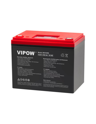 Akumulator  Lifepo4 100Ah Bluetooth.