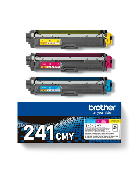 Brother Tn-241Cmy Kaseta Z Tonerem 3 Szt.