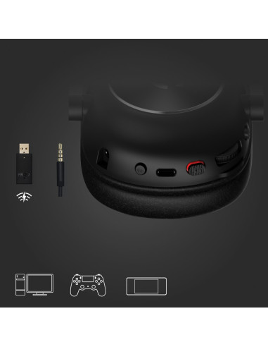Logitech G Pro X 2 Zestaw Słuchawkowy Przewodowy I Bezprzewodowy Opaska Na Głowę Gaming Bluetooth Czarny