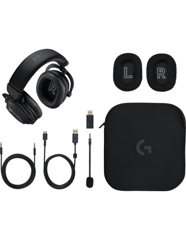 Logitech G Pro X 2 Zestaw Słuchawkowy Przewodowy I Bezprzewodowy Opaska Na Głowę Gaming Bluetooth Czarny