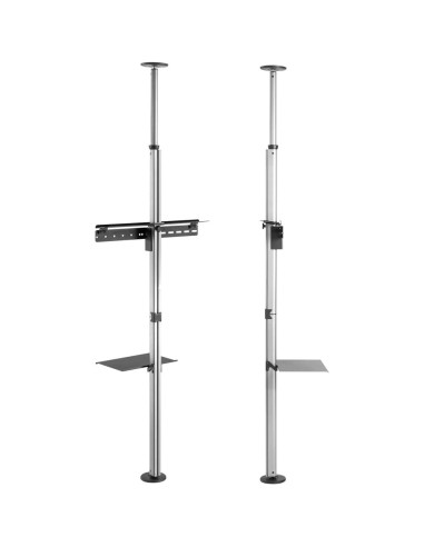 Techly Ica-Tr32 Uchwyt Do Telewizorów 177,8 Cm (70") Srebrny