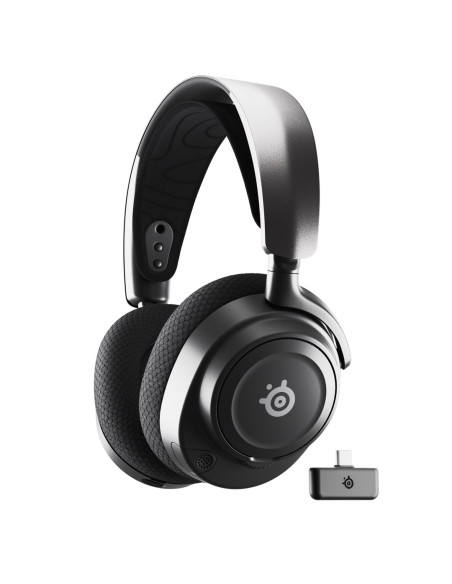 Steelseries Arctis Nova 7 Zestaw Słuchawkowy Bezprzewodowy Opaska Na Głowę Gaming Usb Type-C Bluetooth Czarny