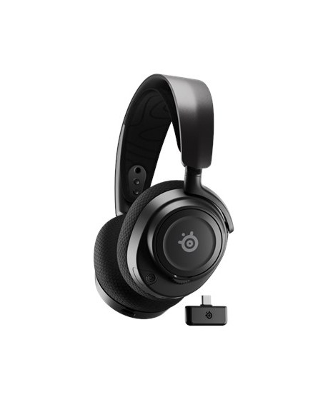Steelseries Arctis Nova 7 Zestaw Słuchawkowy Bezprzewodowy Opaska Na Głowę Gaming Usb Type-C Bluetooth Czarny