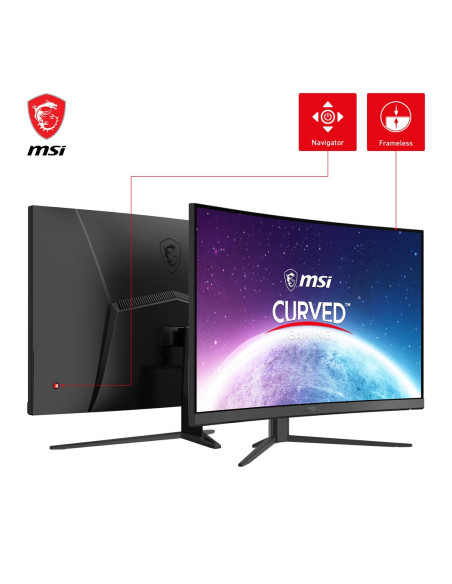 Msi Optix G27C4Xde 69Cm (27") Fhd