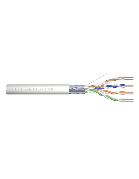 Digitus Kabel Instalacyjny Kat.5E, F/Utp, Eca, Awg 24/1, Pvc, 305M, Szary, Karton