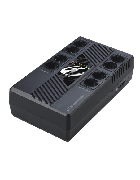 Powerwalker Vi 1000 Ms Fr Technologia Line-Interactive 1000 Va 600 W 8 X Gniazdo Sieciowe