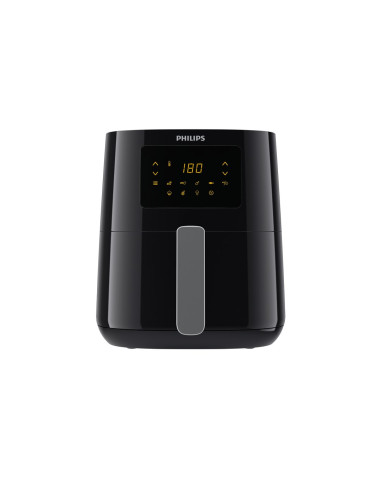 Philips 3000 Series Hd9252/70 Frytkownica Pojedyńczy 4,1 L Autonomiczny 1400 W Frytkownica Na Gorące Powietrze Czarny, Srebrny
