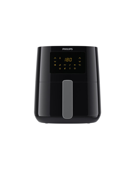 Philips 3000 Series Hd9252/70 Frytkownica Pojedyńczy 4,1 L Autonomiczny 1400 W Frytkownica Na Gorące Powietrze Czarny, Srebrny