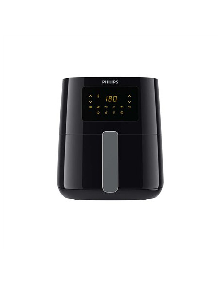 Philips 3000 Series Hd9252/70 Frytkownica Pojedyńczy 4,1 L Autonomiczny 1400 W Frytkownica Na Gorące Powietrze Czarny, Srebrny