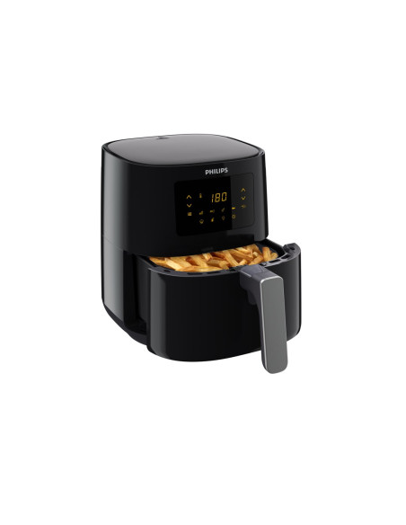 Philips 3000 Series Hd9252/70 Frytkownica Pojedyńczy 4,1 L Autonomiczny 1400 W Frytkownica Na Gorące Powietrze Czarny, Srebrny