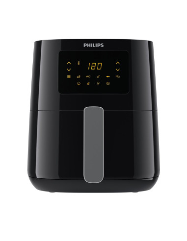 Philips 3000 Series Hd9252/70 Frytkownica Pojedyńczy 4,1 L Autonomiczny 1400 W Frytkownica Na Gorące Powietrze Czarny, Srebrny