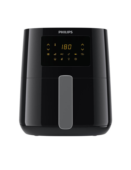 Philips 3000 Series Hd9252/70 Frytkownica Pojedyńczy 4,1 L Autonomiczny 1400 W Frytkownica Na Gorące Powietrze Czarny, Srebrny