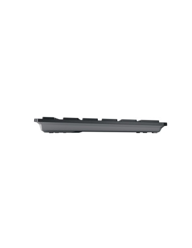 Cherry Kw 9200 Mini Klawiatura Uniwersalne Usb + Rf Wireless + Bluetooth Qwertz Niemiecki Czarny