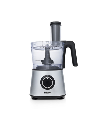 Tristar Mx-4823 Robot Kuchenny 600 W 1,5 L Czarny, Stal Nierdzewna, Przezroczysty