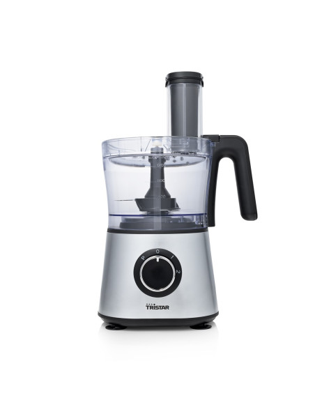 Tristar Mx-4823 Robot Kuchenny 600 W 1,5 L Czarny, Stal Nierdzewna, Przezroczysty