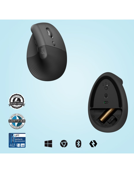 Mysz Logitech Lift Bluetooth Graphite