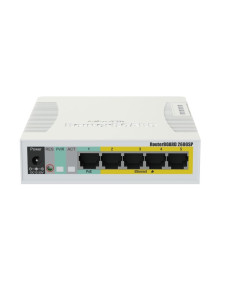 Switch Mikrotik Rb260Gsp (Css106-1G-4P-1S) 6P Poe (Passive: 4 ) 60W Managed Gigabit 2
