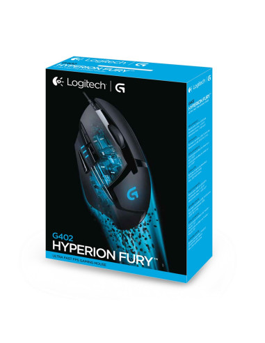 Mysz Logitech 910-004068 (Optyczna  4000 Dpi  Kolor Czarny)