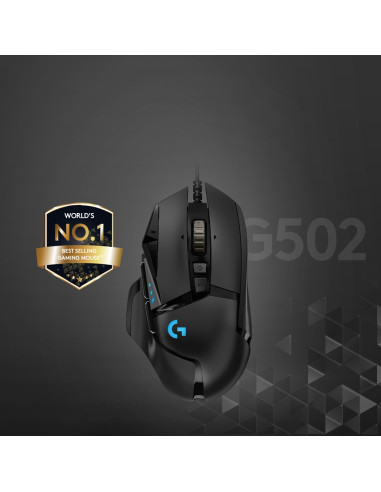 Mysz Logitech G502 Hero 910-005470 (Optyczna  16000 Dpi  Kolor Czarny)