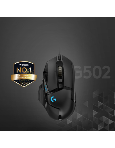 Mysz Logitech G502 Hero 910-005470 (Optyczna  16000 Dpi  Kolor Czarny)