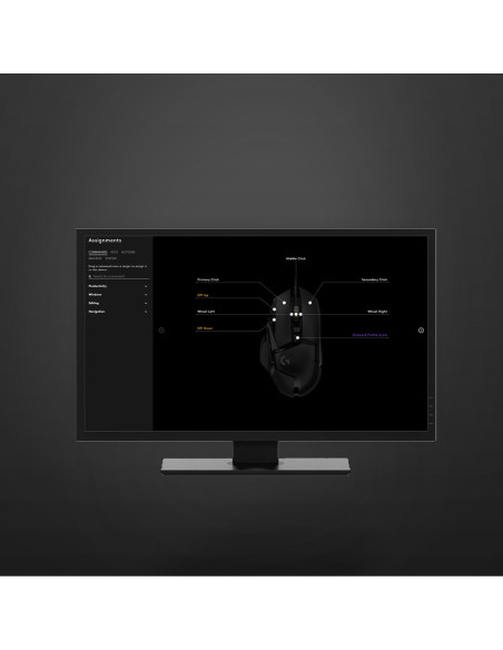 Mysz Logitech G502 Hero 910-005470 (Optyczna  16000 Dpi  Kolor Czarny)