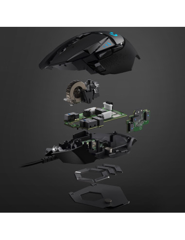 Mysz Logitech G502 Hero 910-005470 (Optyczna  16000 Dpi  Kolor Czarny)