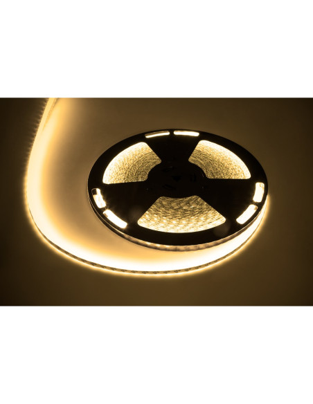 Sznur Diodowy Taśma Led Rebel Led0170-2 25M (1500X5050 Smd) Ciepły Biały Wodoodporny, 12V