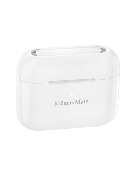 Kruger & Matz Dual Driver M4 Pro Słuchawki Douszne Tws Stereo Bluetooth Białe