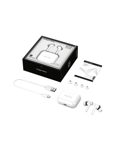 Kruger & Matz Dual Driver M4 Pro Słuchawki Douszne Tws Stereo Bluetooth Białe