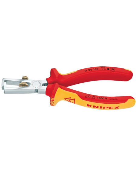 Knipex 11 06 160 Narzędzie Do Zdejmowania Izolacji Pomarańczowy, Czerwony