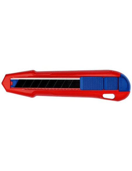 Knipex Cutix® Czarny, Niebieski, Czerwony Odłamywane Ostrze Noża