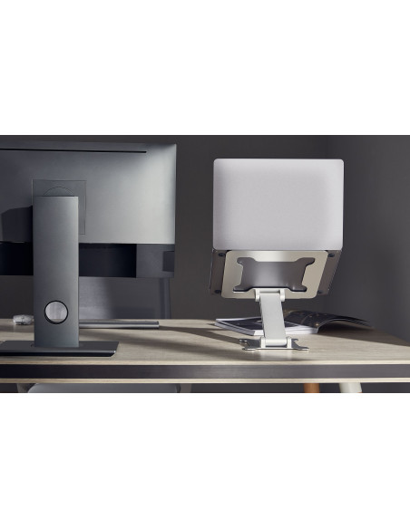 Gembird Składana Podstawka Pod Notebooka 15,6" Srebrna