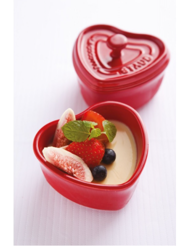 Mini Cocotte Serce Staub 40511-092-0 - Czerwony 200 Ml