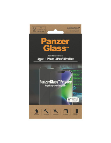 Panzerglass Classic Fit Privacy Apple I Przezroczysta Ochrona Ekranu 1 Szt.