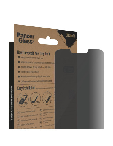 Panzerglass Classic Fit Privacy Apple I Przezroczysta Ochrona Ekranu 1 Szt.