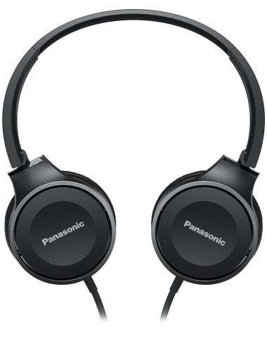 Słuchawki Panasonic Rp-Hf100Me-K (Nauszne  Tak - Przewodowy  Kolor Czarny