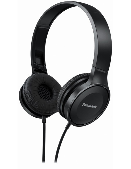 Słuchawki Panasonic Rp-Hf100Me-K (Nauszne  Tak - Przewodowy  Kolor Czarny