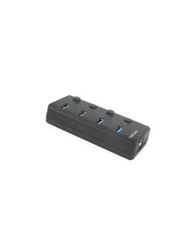 Hub Natec Mantis 2 Nhu-1557 (4X Usb 3.0  Kolor Czarny)