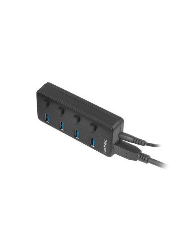 Hub Natec Mantis 2 Nhu-1557 (4X Usb 3.0  Kolor Czarny)
