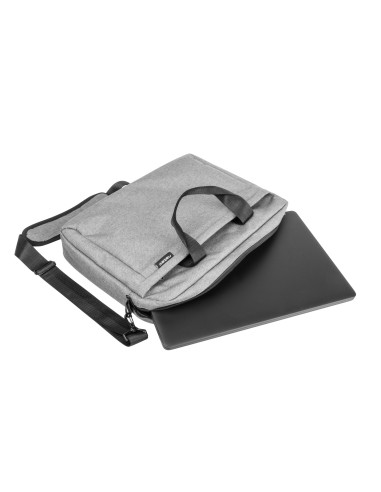 Natec Torba Mustela 15,6" Szara