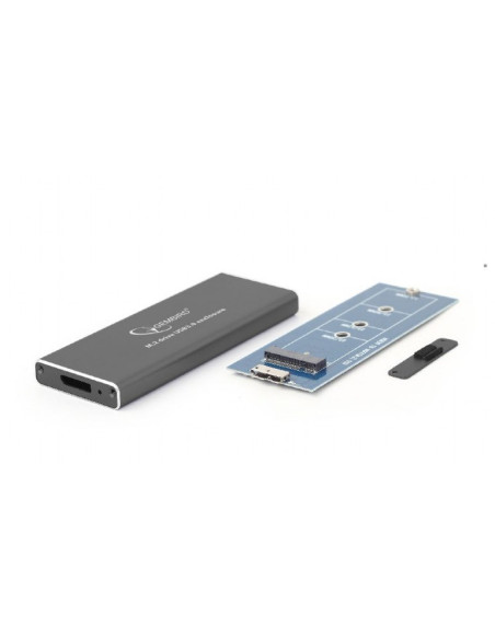 Kieszeń Gembird Ee2280-U3C-01 (M.2  Micro Usb 3.0 B  Aluminium  Kolor Czarny)