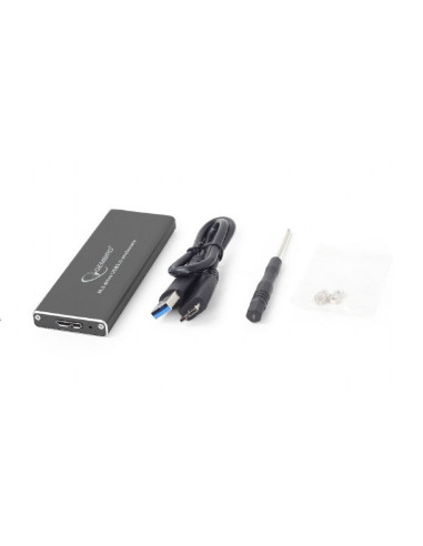 Kieszeń Gembird Ee2280-U3C-01 (M.2  Micro Usb 3.0 B  Aluminium  Kolor Czarny)